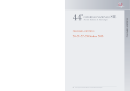 20 - 21 - 22 - 23 Ottobre 2013 - Università degli Studi di Verona