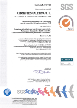 RIBONI SEGNALETICA S.r.l.