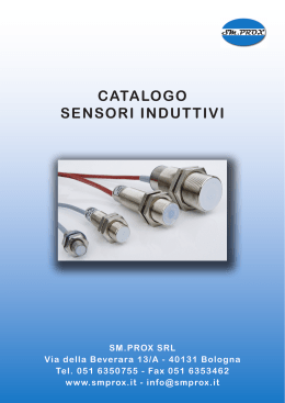 catalogo sensori induttivi 2013