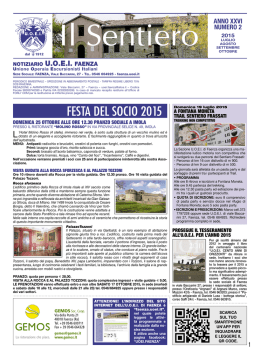 numero 2 - 2015 Luglio Agosto settembre ottobre