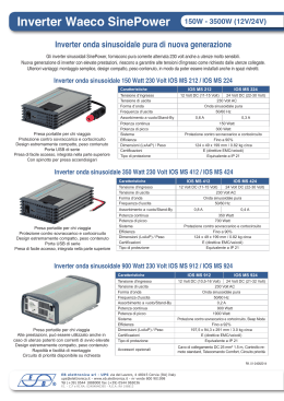 Inverter Waeco SinePower 150W - 3500W (12V/24V)