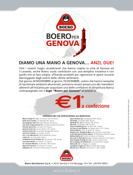 locandina rivenditori boero x genova