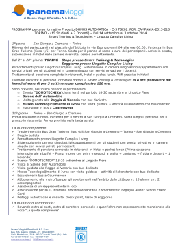 Torino Programma - Istituto Tecnico Industriale E. Medi