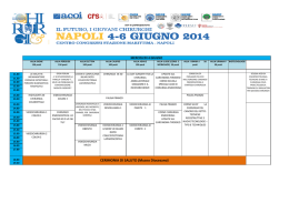 TIME TABLE Congresso