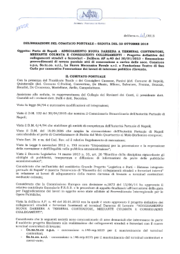 ﬁ&icirc;&ldquo;`" - Autorit&agrave; Portuale di Napoli