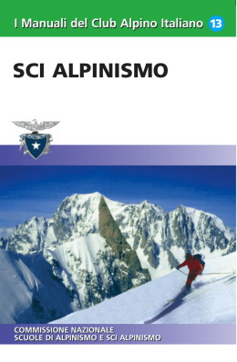CAI - MANUALE SCI ALPINISMO - 13 - VFG