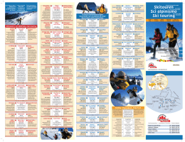 Skitouren Sci alpinismo Ski touring - gasthof