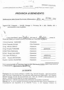 L`anno duemilasei il giorno