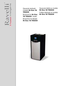 Opuscolo Hr Evo 18 Touch