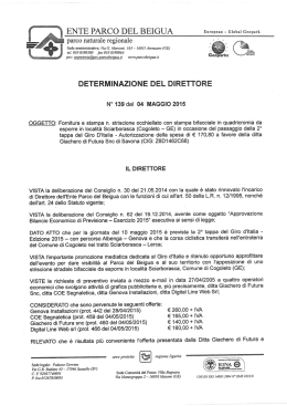 Scarica il documento - Parco Naturale Regionale del Beigua