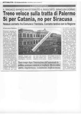 Libert&agrave; del 18.04.2015