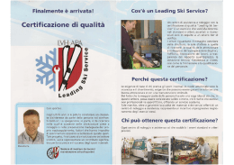 Certificazione di qualità