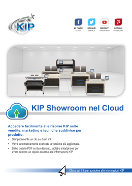 KIP Showroom nel Cloud