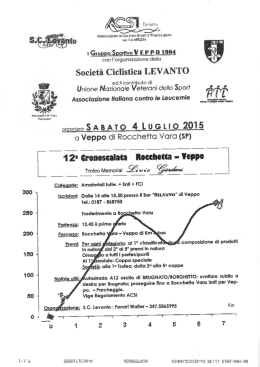 Societ&agrave; Ciclistica LEVANTO