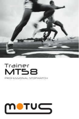 Motus Trainer MT58 - Cronometro con 200 Lap e segnale acustico