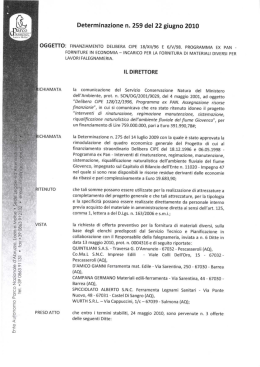 Scarica il documento - Parco Nazionale d`Abruzzo Lazio e Molise