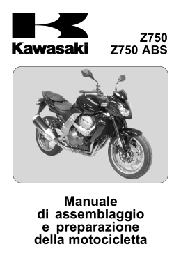 Manuale di assemblaggio e preparazione della motocicletta