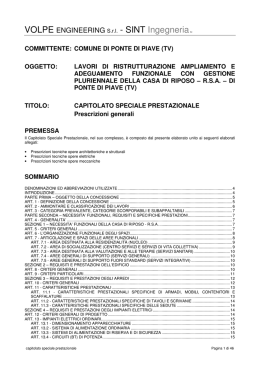 VOLPE ENGINEERING S.r.l. - SINT IngegneriaSrl