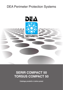 DEA Perimeter Protection Systems SERIR COMPACT 50 TORSUS