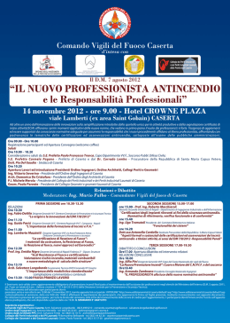 3) Locandina - Collegio dei Geometri di Caserta