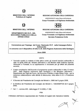 convenzione VVF