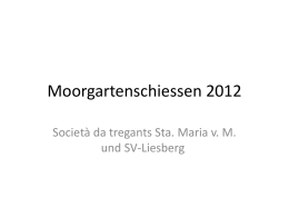 Moorgartenschiessen 2012