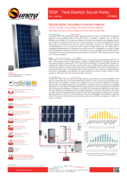 TESP TWIN ENERGY SOLAR PANEL