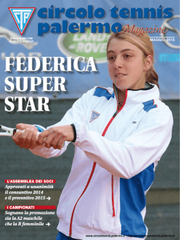 Mese di Maggio Anno 2015 - Circolo del Tennis Palermo