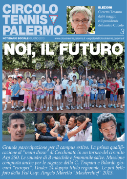 Mese di Luglio Anno 2013 - Circolo del Tennis Palermo