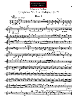 Brahms Symphony No. 2