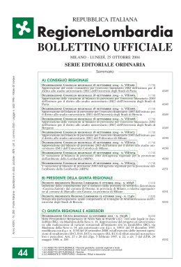 DGR 8 ottobre 2004, n. 7/18943