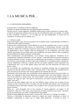 1 LA MUSICA PER… - Lucio Mazzi 4.0