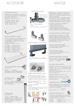 VALVOLE ACCESSORI - RadiatorDesign.ru
