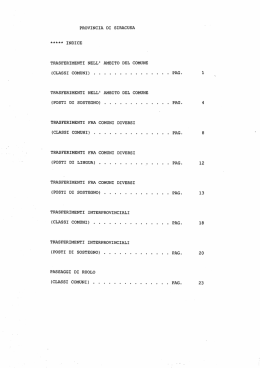Scuola primaria Mobilit&agrave; a.s. 2015-2016