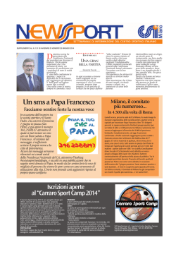 PAGINA 1 - CSI Milano