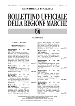 sommario - Regione Marche-Home page Regione Marche