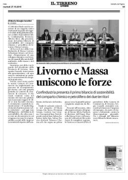 IlTirrenoLi - Associazione Industriali di Massa Carrara