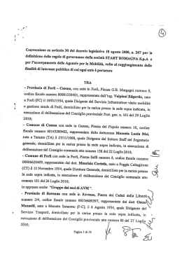 Convenzione Start Romagna S.p.A.