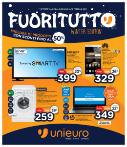 Unieuro - SGM DISTRIBUZIONE Srl