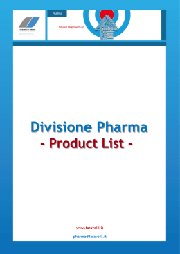listino pharma