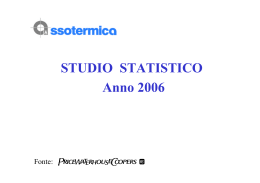 Studio statistico 2006