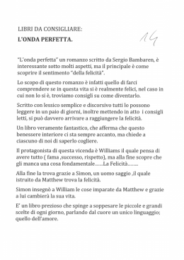 L` onda perfetta / Sergio Bambar&eacute;n