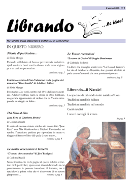 n. 9 - Inverno 2011 - Comune di Gargnano