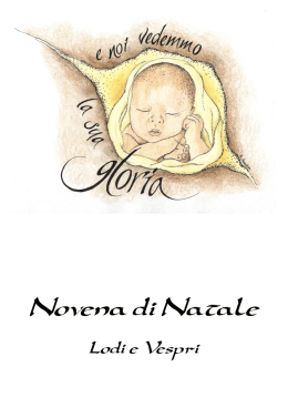 Lodi e Vespri - Sorelle Povere di Santa Chiara