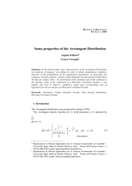 Some properties of the Arctangent Distribution - dismeq