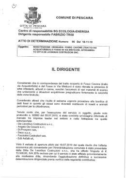COMUNE DI PESCARA