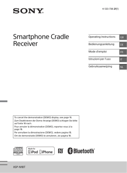 Smartphone Cradle Receiver
