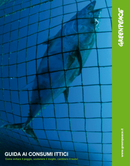 Scarica la guida ai consumi ittici