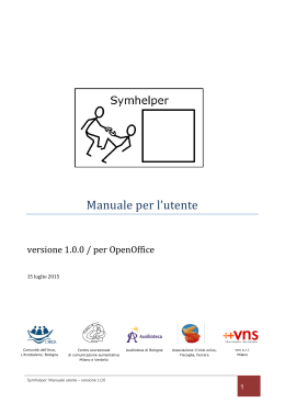 Manuale per l`utente