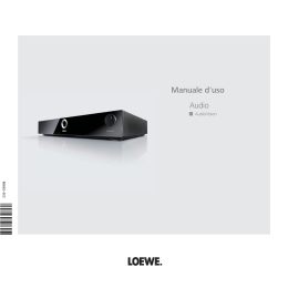 Manuale d`uso Audio